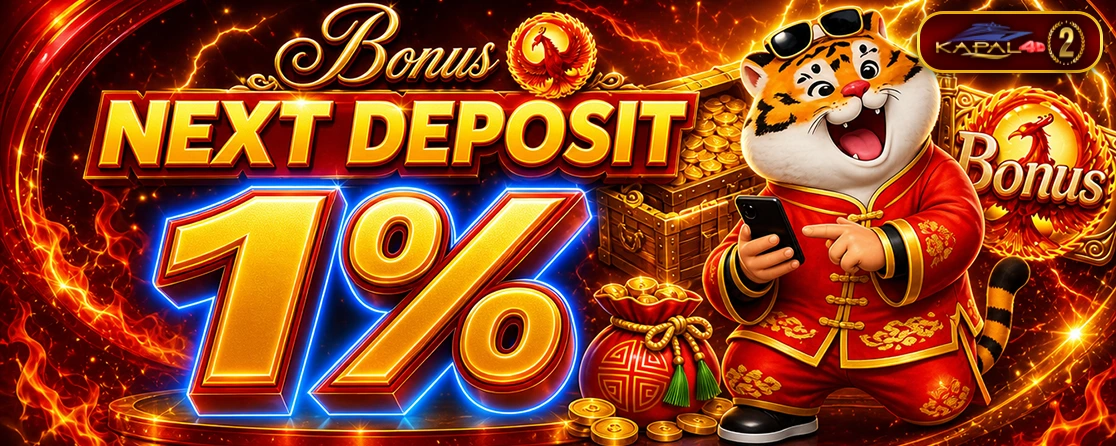 Bonus Next Deposit 1%